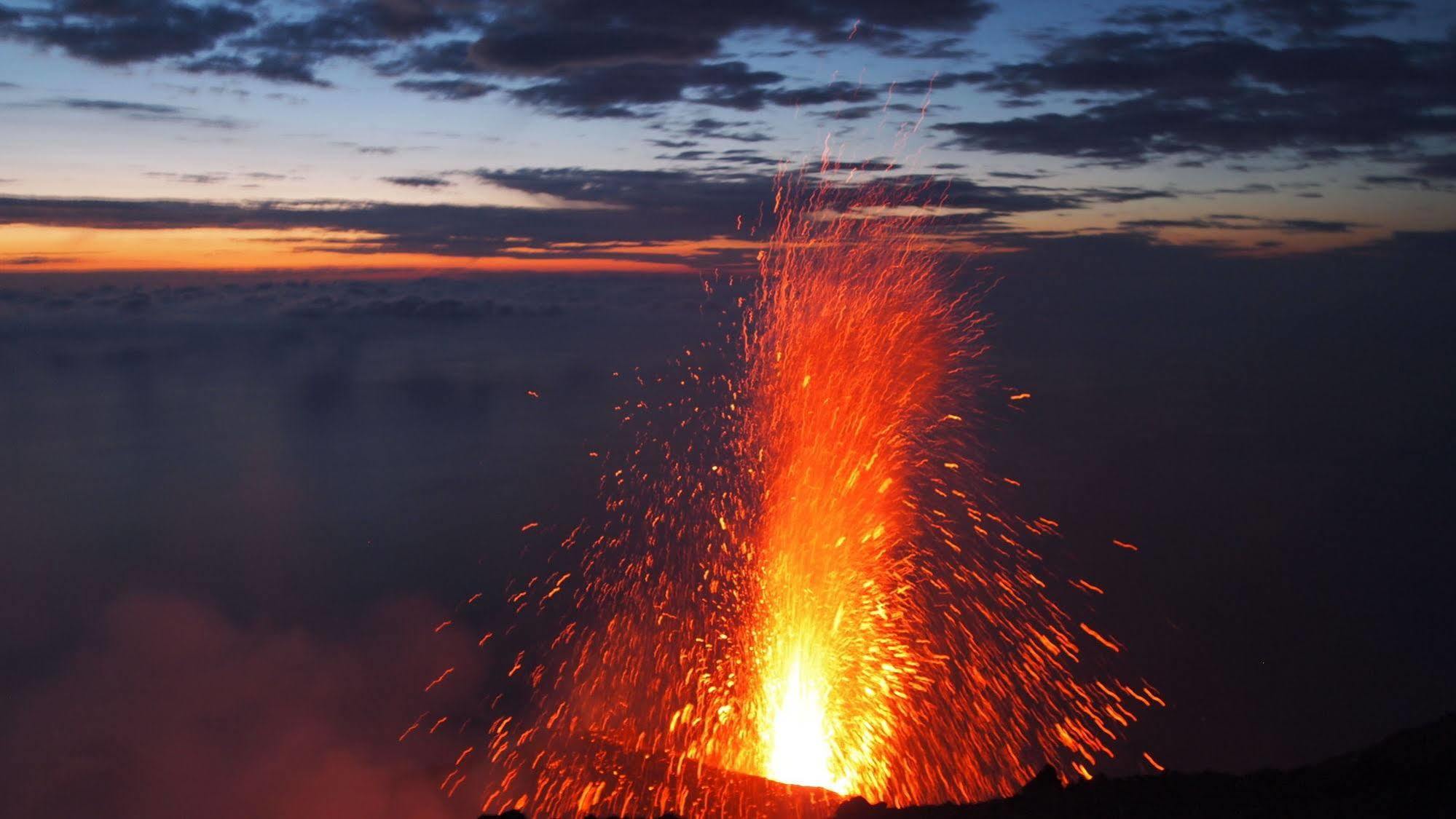 Il Vulcano A Piedi Στρόμπολι Εξωτερικό φωτογραφία